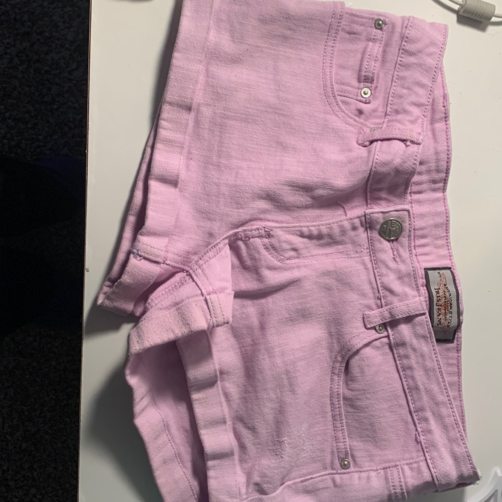 Irish jean shorts